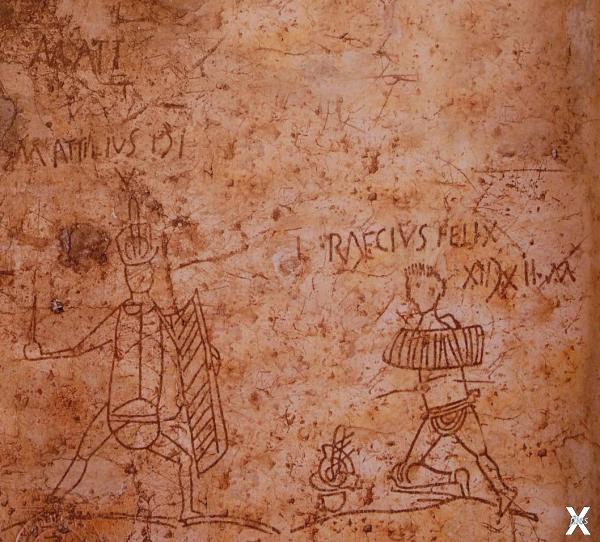 Граффити в Помпеях выражают восхищени...