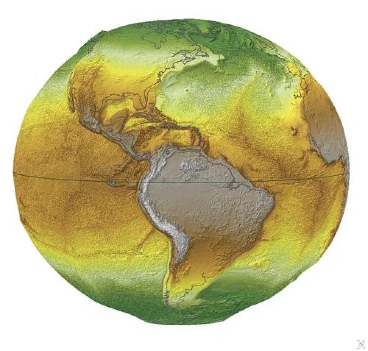 Вид земной. Геоид форма планеты земля. Геоид Марса. Геоид земли без воды. Земля без океанов и морей.