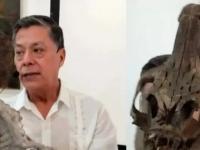 Мексиканский ученый обнаружил мумию инопланетянина и огромный череп пришельца