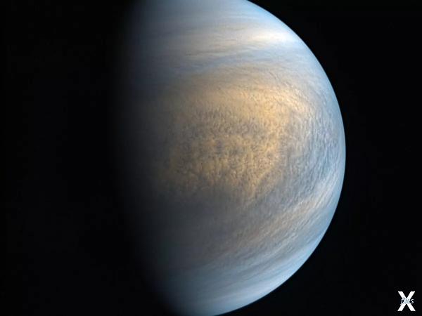 Планета Венера, Снимок сделан зондом ...