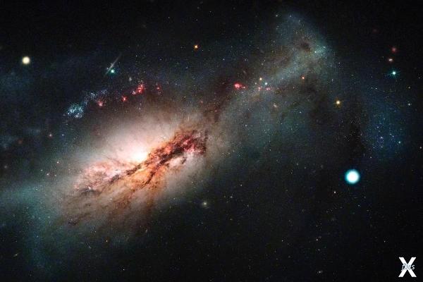 Сверхновая SN 2018zd видна на этом из...