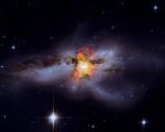 Астрономы сфотографировали столкновение черных дыр