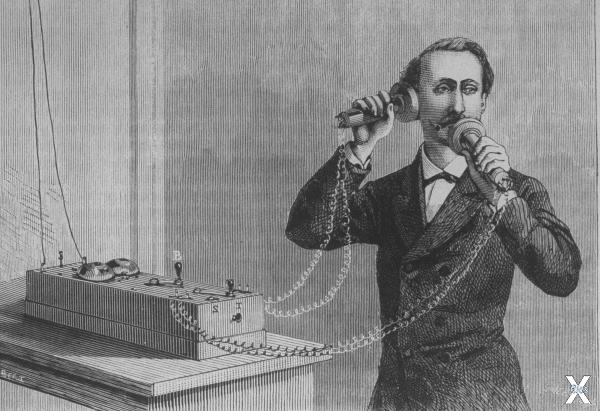 Первый в мире телефонный звонок состо...