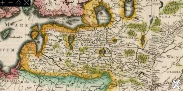 Карта «Novissima Russiae Tabula Autho...