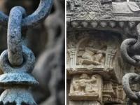Каменные цепи индийских храмов: изделия, которые невозможно создать медными зубилами