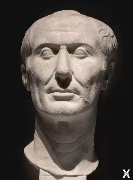 Римский диктатор Юлий Цезарь был чело...