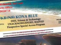 Пентагон рассекретил информацию о KONA BLUE, программе восстановления нечеловеческих космических кораблей