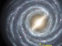 Центральные регионы галактики малопригодны для жизни