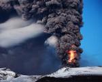 Пепел исландского вулкана электрически заряжен