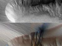Астрономы выяснили, как изменяются марсианские дюны