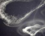 NASA опубликовало снимок светящегося следа ракеты ATREX