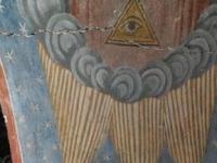 В румынской церкви обнаружили старинные фрески, подтверждающие конец света