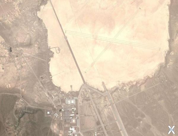 Изображение "Зоны 51" со спутника