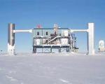 Нейтринный телескоп на Южном полюсе собрал первые данные
