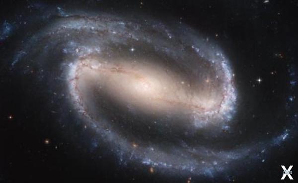 Спиральная галактика с перемычкой NGC...