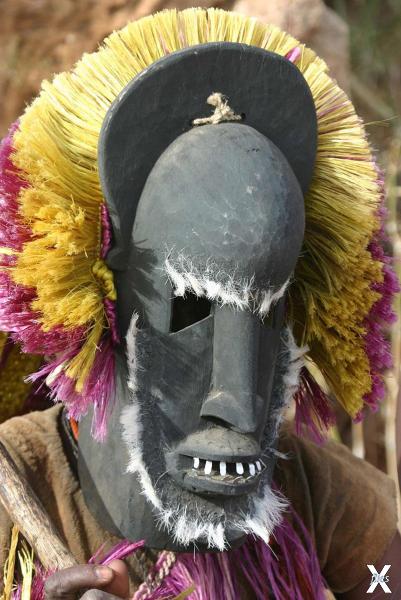 Ритуальная маска племени догонов, Афр...