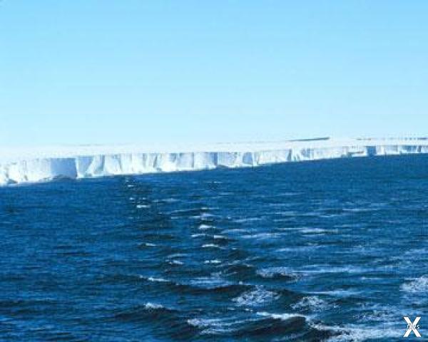 Шельфовый ледник Росса в Антарктиде