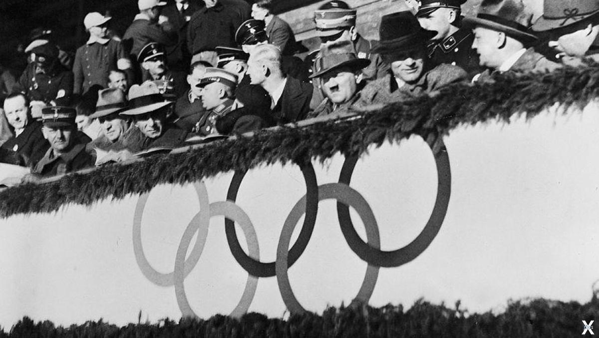 Международное участие германии. Зимние Олимпийские игры 1936 года в Гармиш-Партенкирхене.