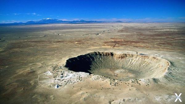 Самый известный метеоритный кратер на...