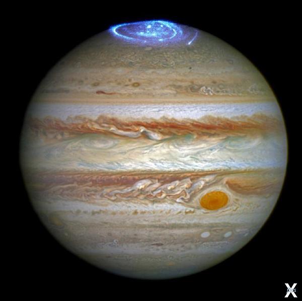 И Северное сияние на Юпитере просто ц...