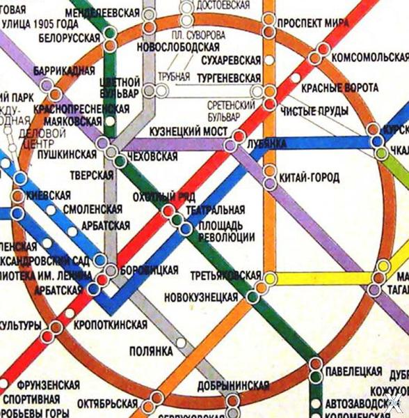 Змееносец лезет в московское метро