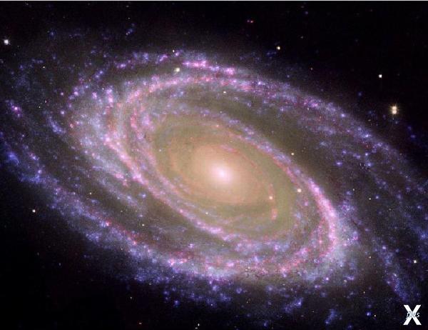 Спиральная галактика, которая на небе...