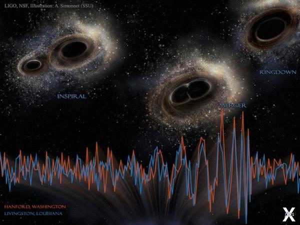 Гравитационные волны были обнаружены ...