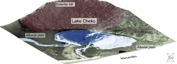 Озеро Чеко, "препарированное" в отчет...