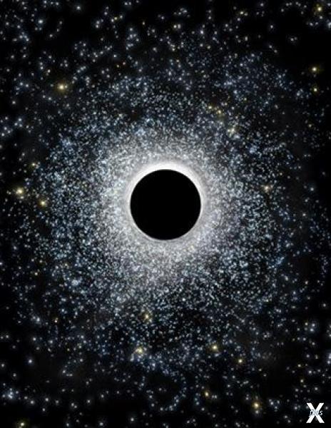 Черная дыра средней массы (в представ...