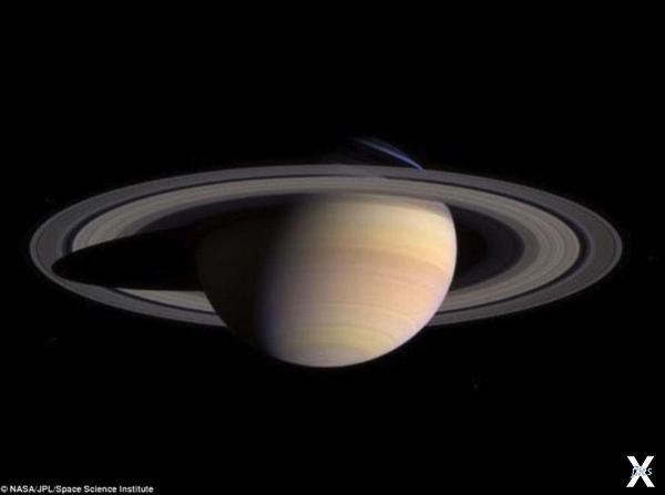 Таким предстал Сатурн в 2004 году пер...
