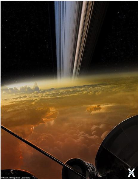 Облака Сатурна - последнее, что увиди...