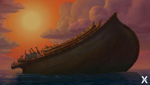 Так Ноев ковчег мог выглядеть во врем...