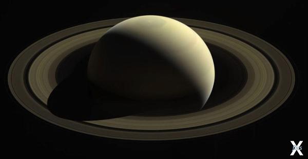Аид на Сатурн с борта "Кассини"