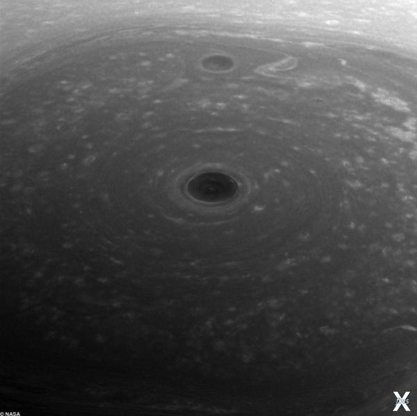 Вихри в атмосфере Сатурна: снимок с б...