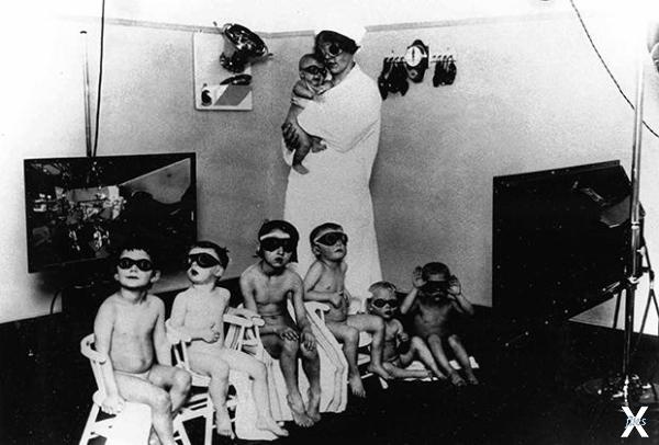 Медсестра и немецкие дети «расы госпо...