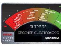 Представлен рейтинг "зеленых" производителей электроники