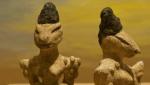 Древние статуэтки рептилоидов?