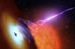 Астрономы зафиксировали мощнейший выброс черной дыры
