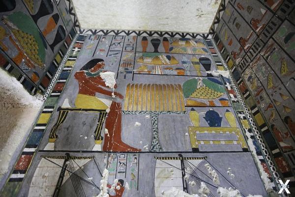 Одна из обнаруженных в Саккаре гробниц