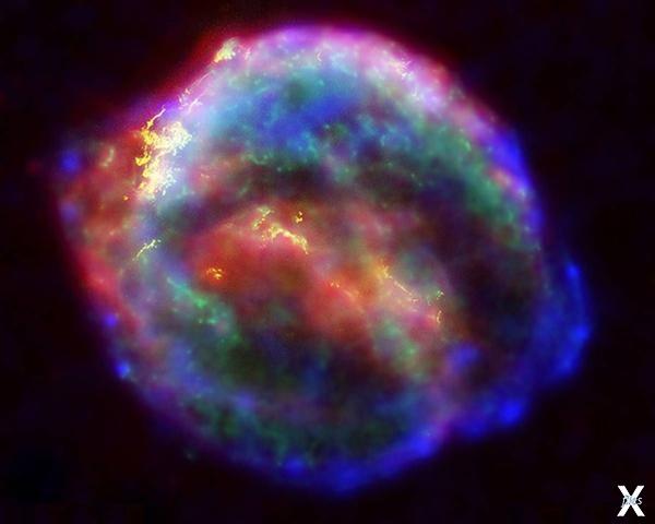 Сверхновую SN 1604 впервые заметили в...