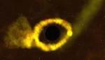 Астрономы впервые сфотографировали аннигиляцию звезды в черной дыре