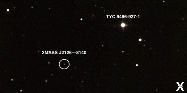 Экзопланета 2MASS J2126-8140 и ее род...