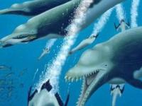 Гигантский доисторический дельфин имел огромные зубы и охотился на других китов