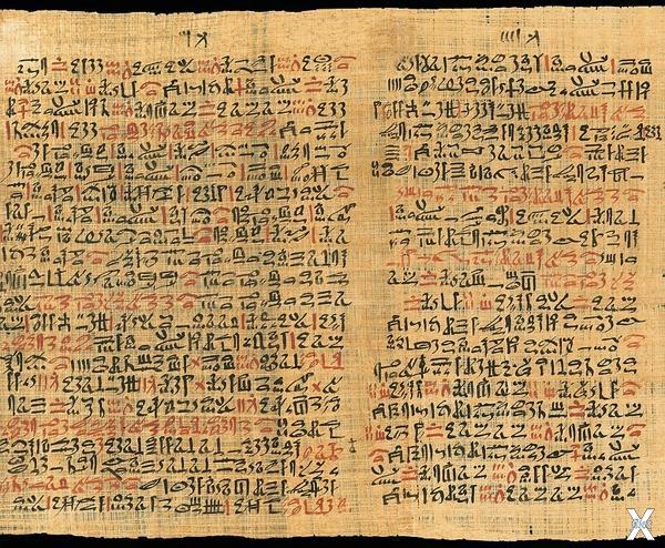 Медицинский папирус Эберса. 16 в. до ...