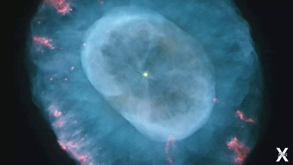Туманность NGC 7662 Голубой Снежок по...