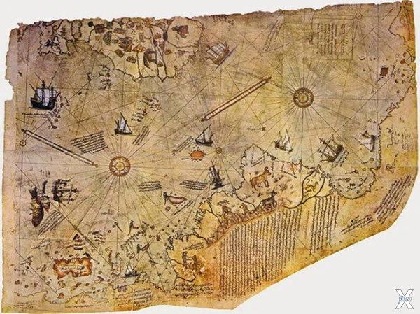 Загадочная карта турецкого адмирала
