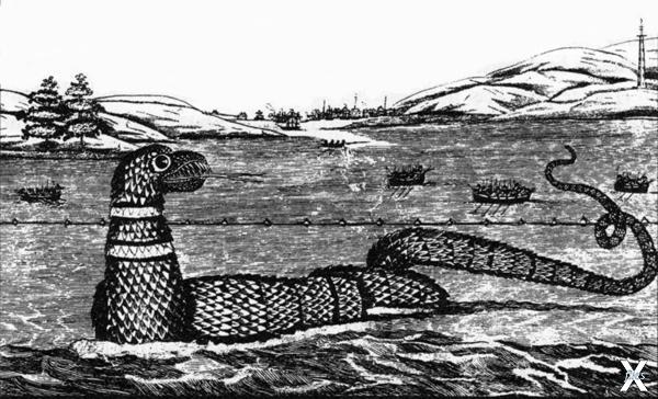 Глостерский морской змей 1817 года