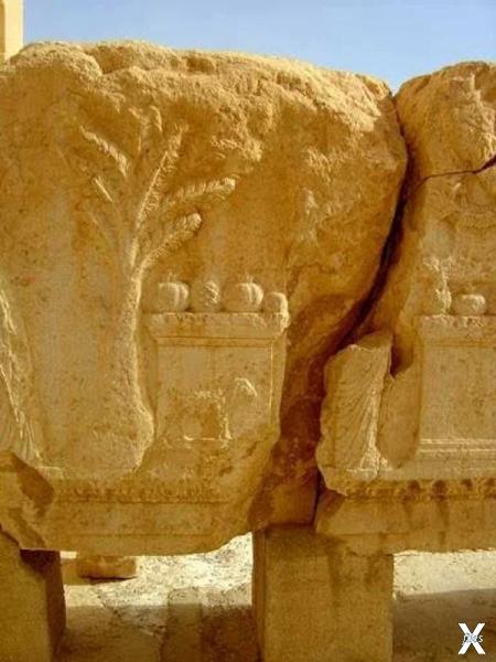 Барельеф храма Баала, Сирия