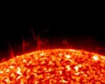 Ученые увидели на Солнце "пожар"