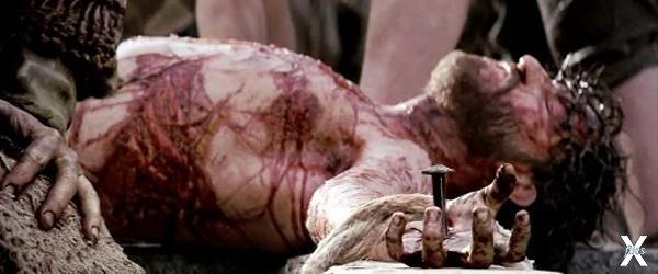 Раны от гвоздей на ладонях Иисуса кан...
